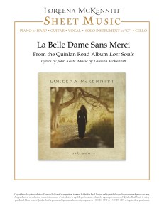 La Belle Dame Sans Merci Sheet Music